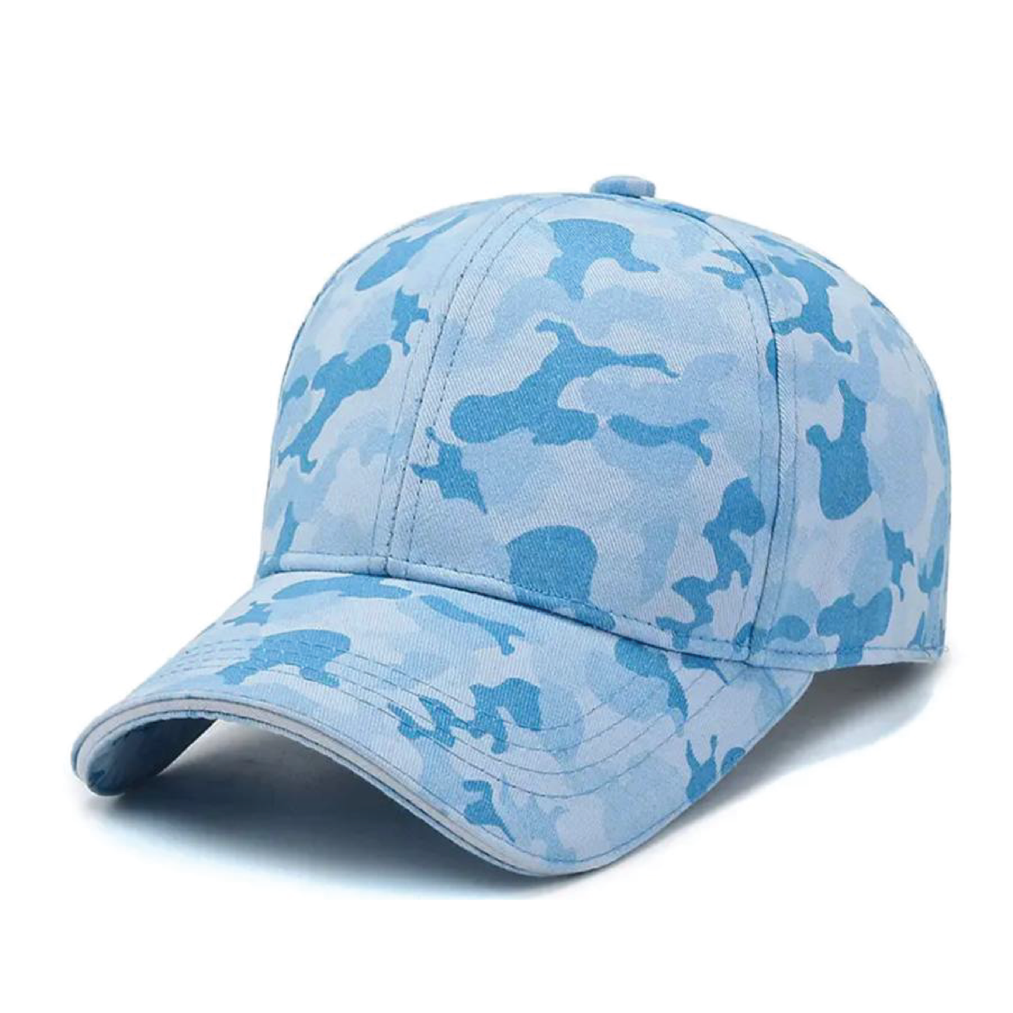 AQUA BLUE CAMO CAP