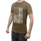 DISTRESSED US FLAG ATHLETIC FIT T-SHIRT
