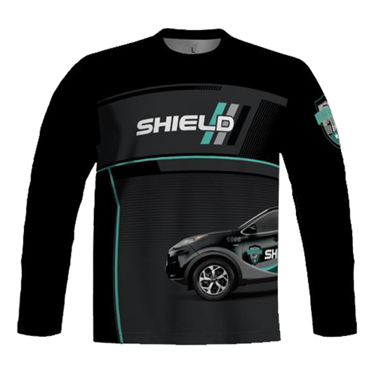 SHIELD Long-Sleeve Custom Design T-Shirt
